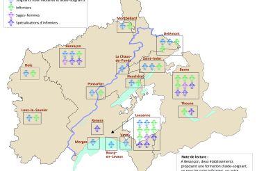 Offre de formation du personnel soignant dans l'Arc jurassien