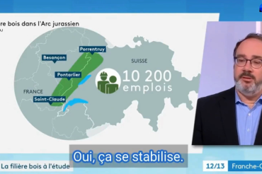  Filière forêt-bois : l'étude de l'OSTAJ sur France 3 Franche-Comté